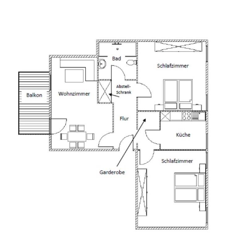 Strandlaufer Apartment *